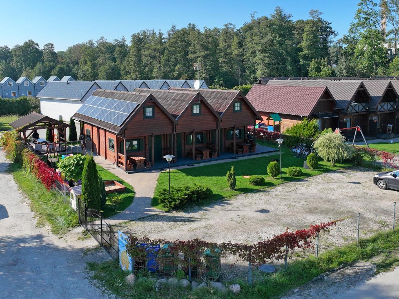 Domki Letniskowe Sloneczna Zatoka Sarbinowo Esterno foto